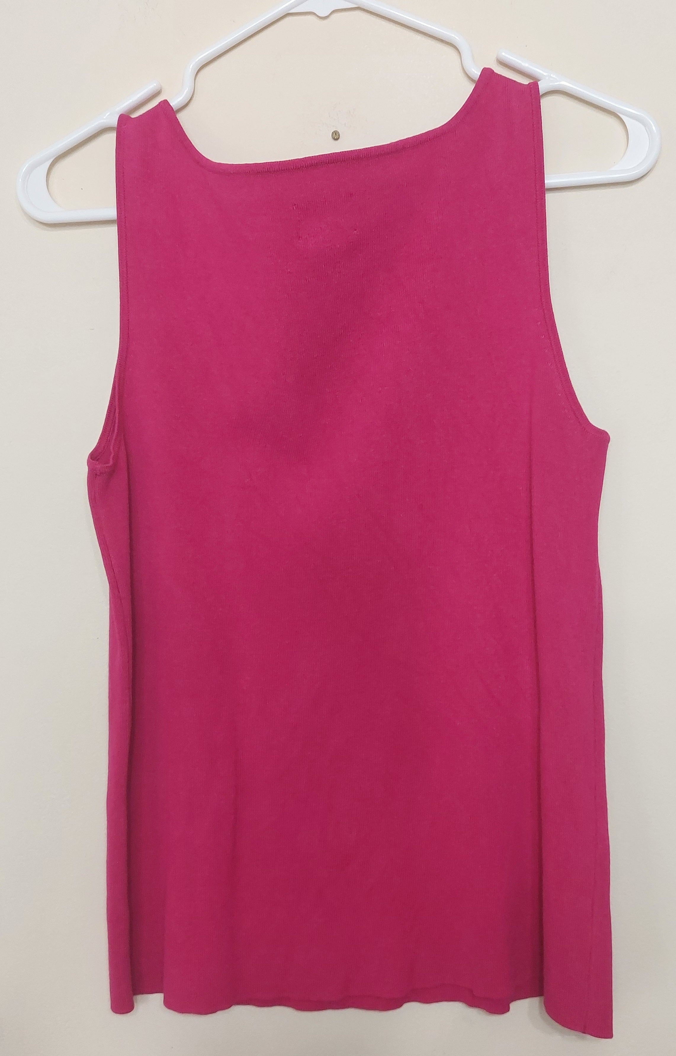 7 11 Chicos Size 1 Pink Sleeveless Tank Top