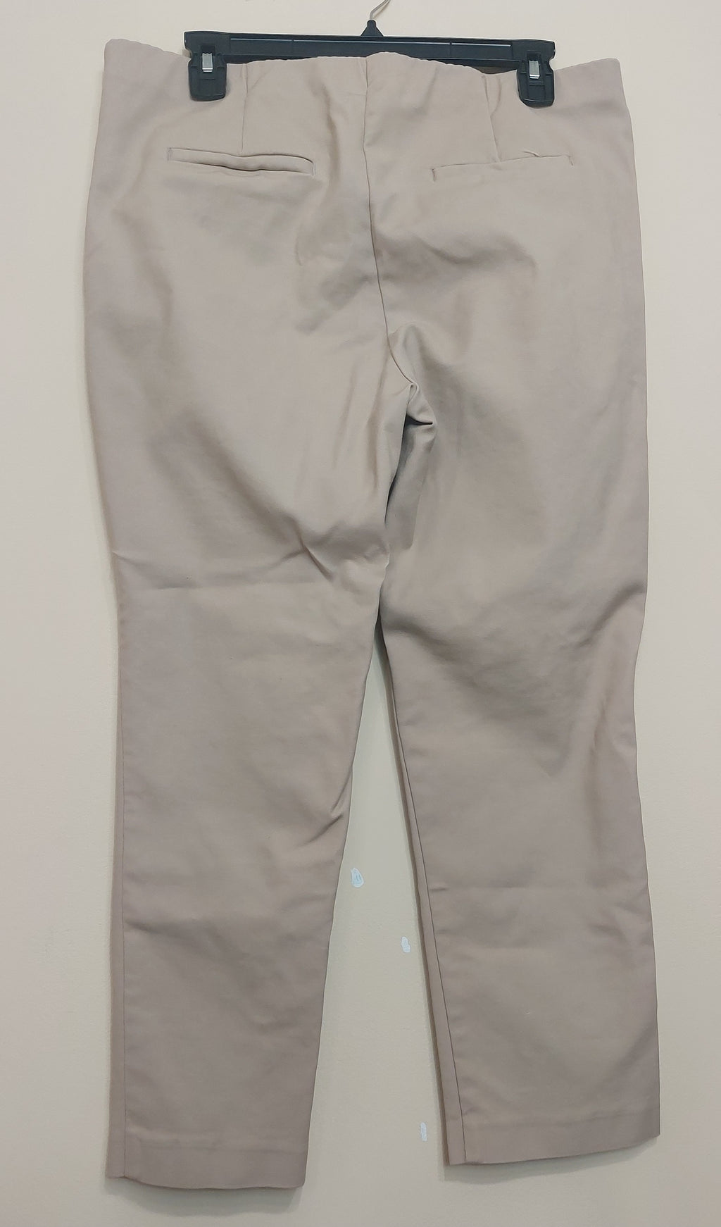 4 42 Chicos Travelers Petite 14 Khaki Straight Leg Career Pants