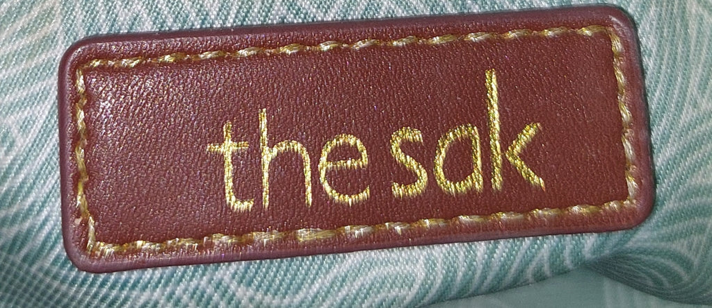 5 13  The Sak Brown Pebble Leather Fringe Crossbody Purse Medium