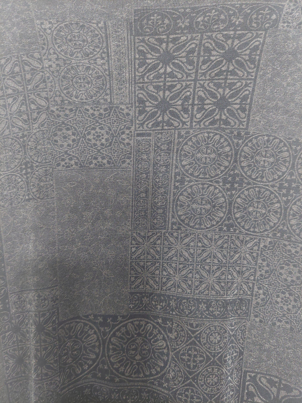 7 16 Chicos Size 2 Travelers Black Tonal Print Maxi Dress