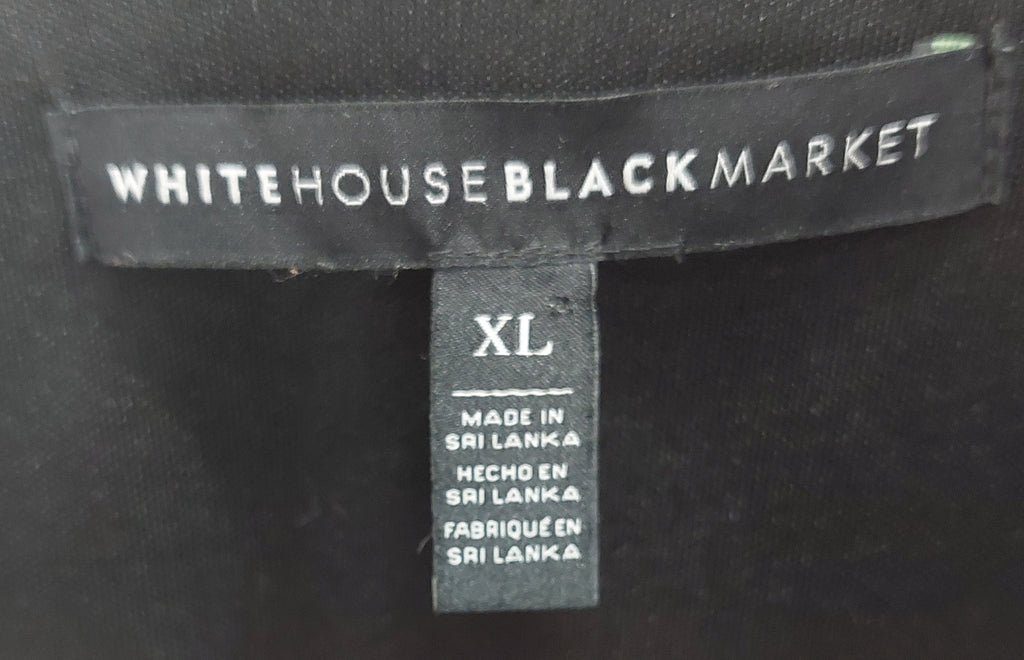 2 36 White House Black Market Jump suit Black Size 2