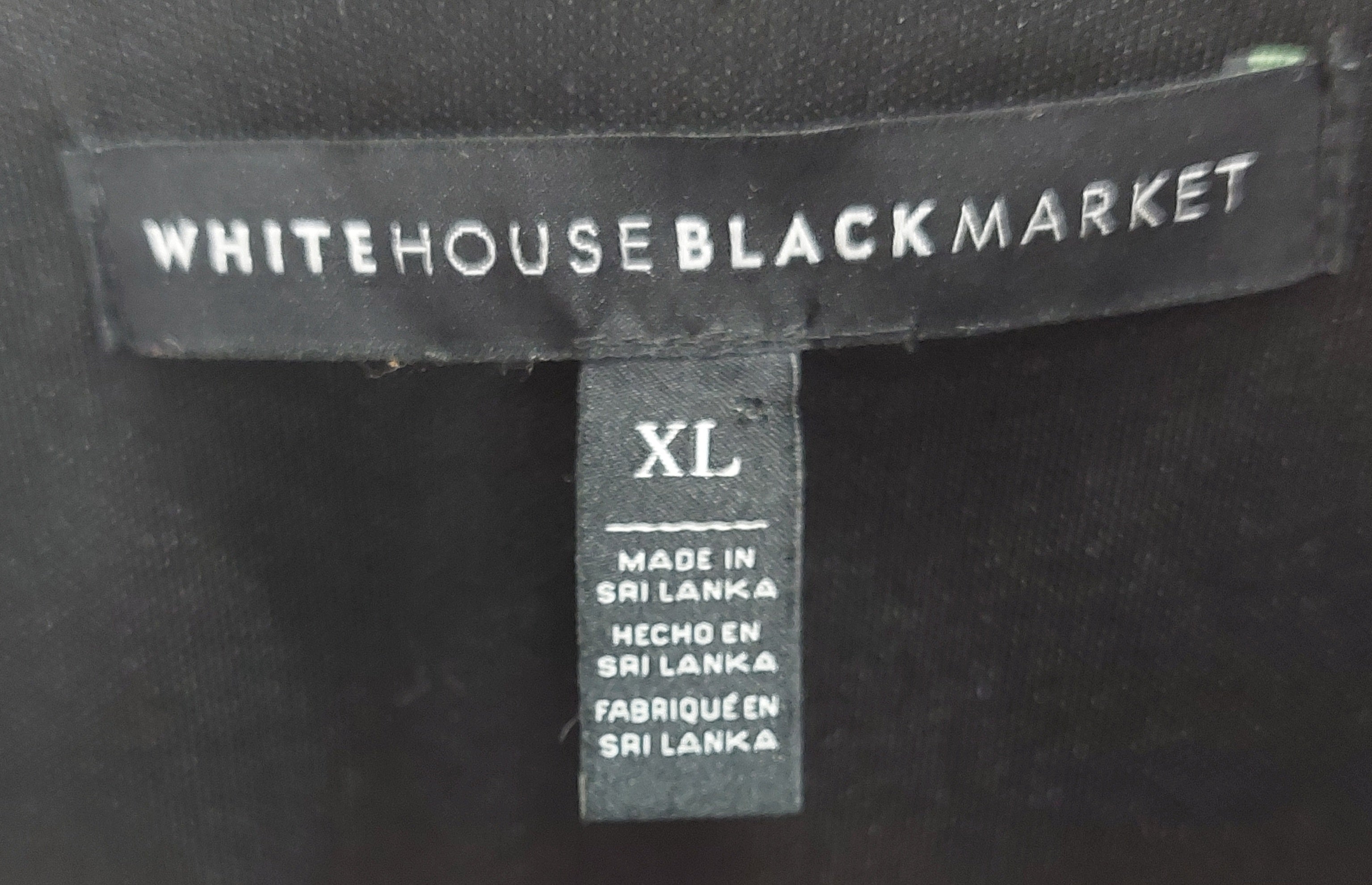 2 36 White House Black Market Jump suit Black Size 2