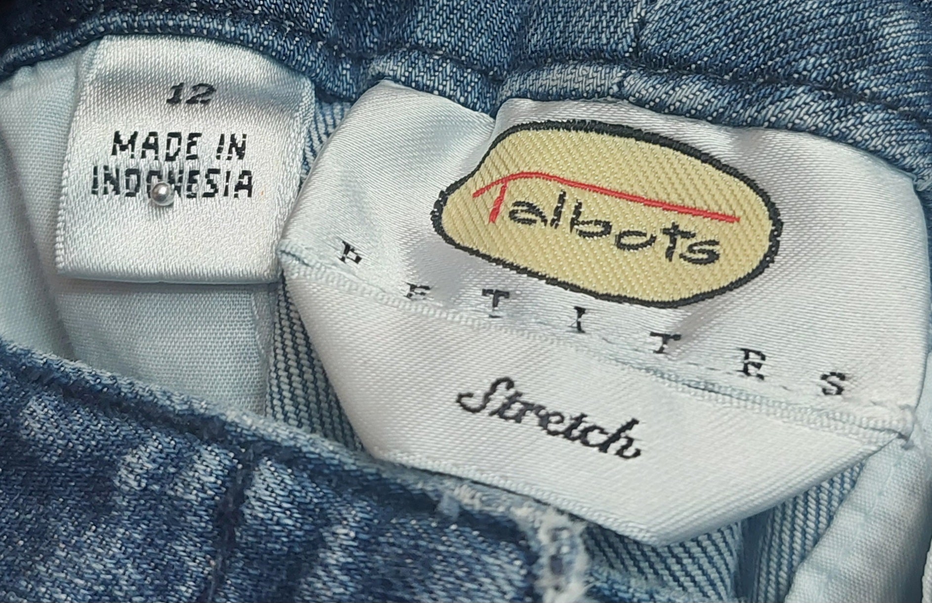 4 40 Talbots Size 12 Denim Bermuda Shorts