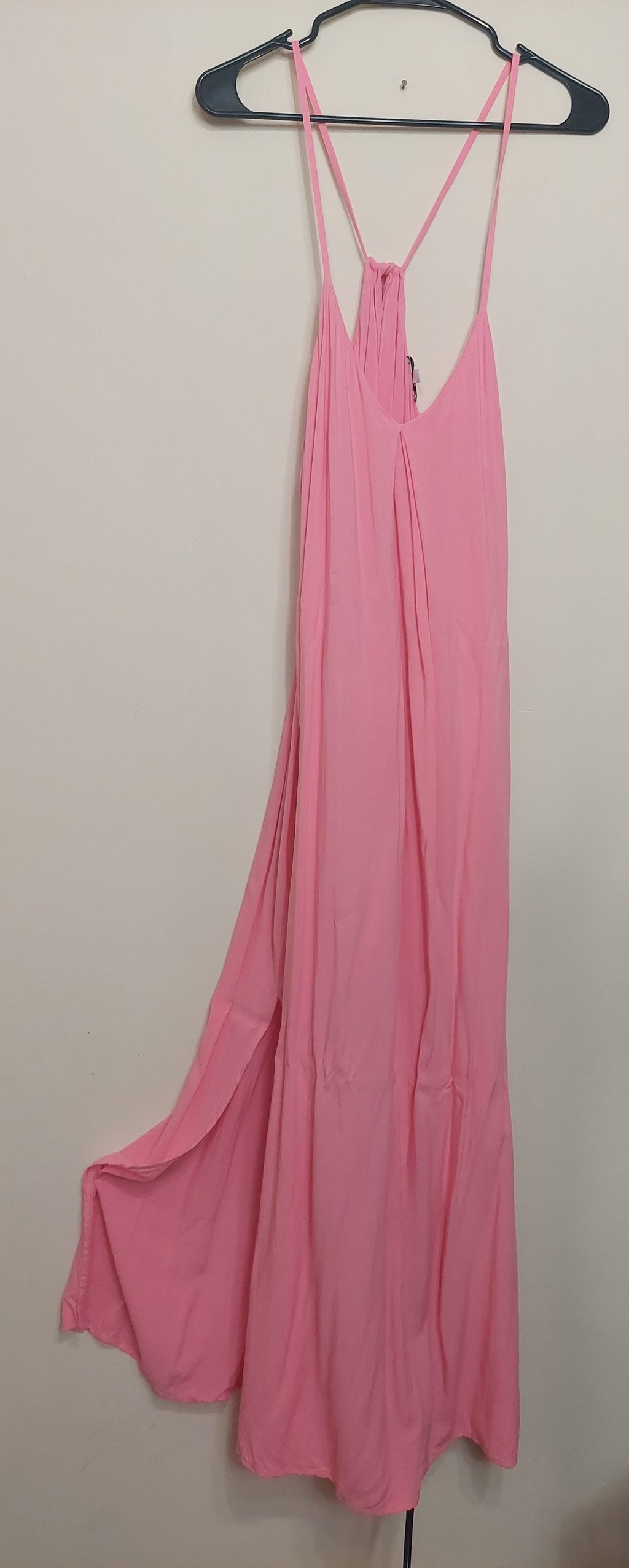 4 06 Gianni Bini Pink Maxi Dress Size M