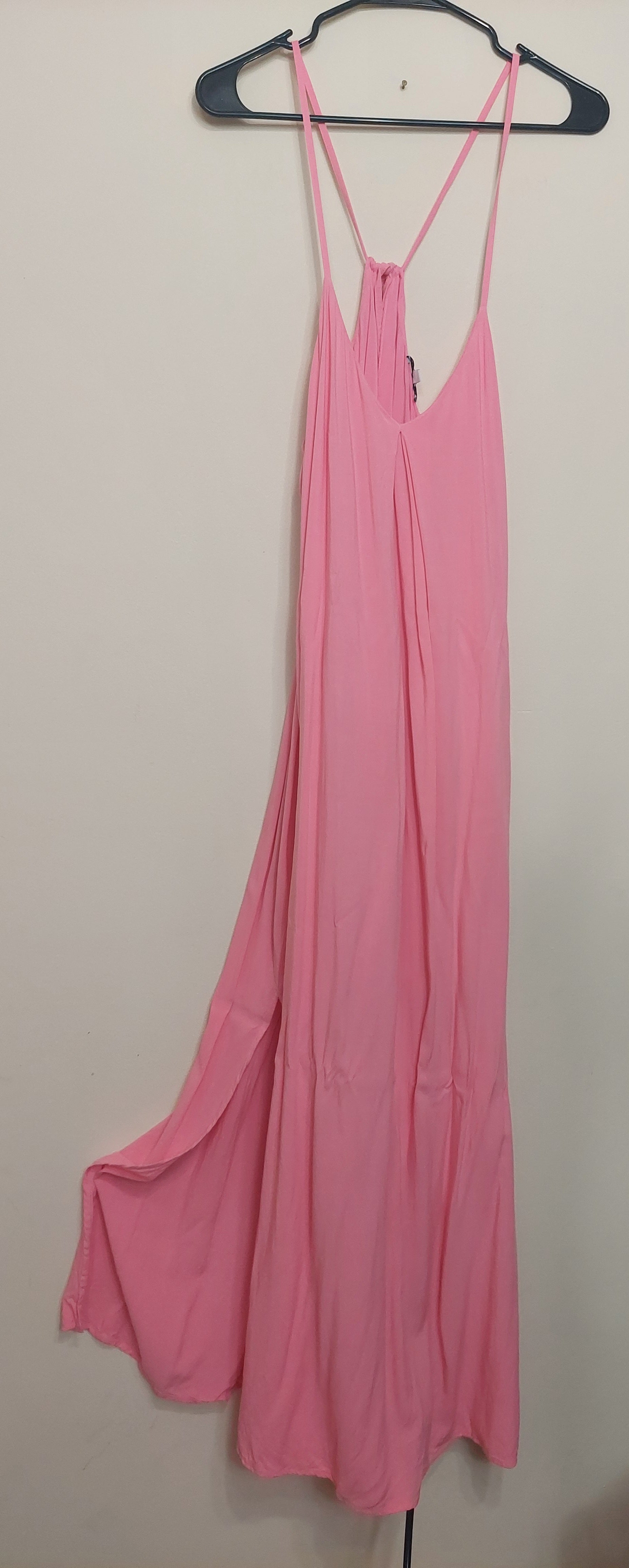 4 06 Gianni Bini Pink Maxi Dress Size M