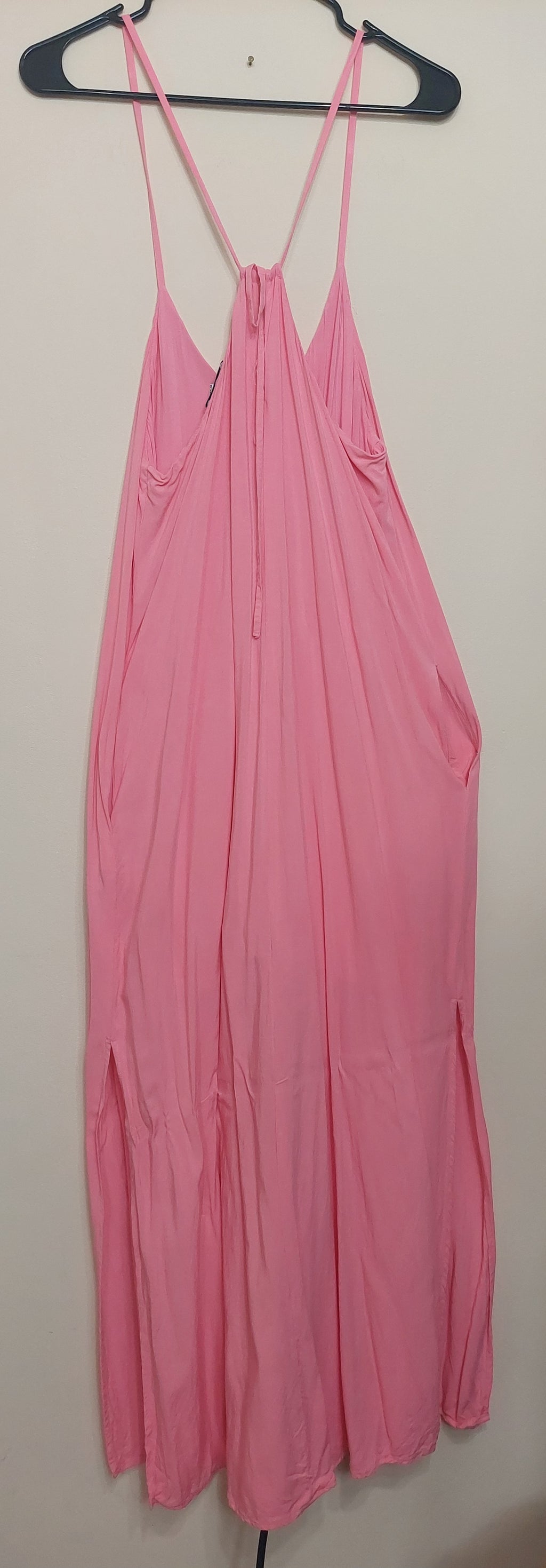 4 06 Gianni Bini Pink Maxi Dress Size M