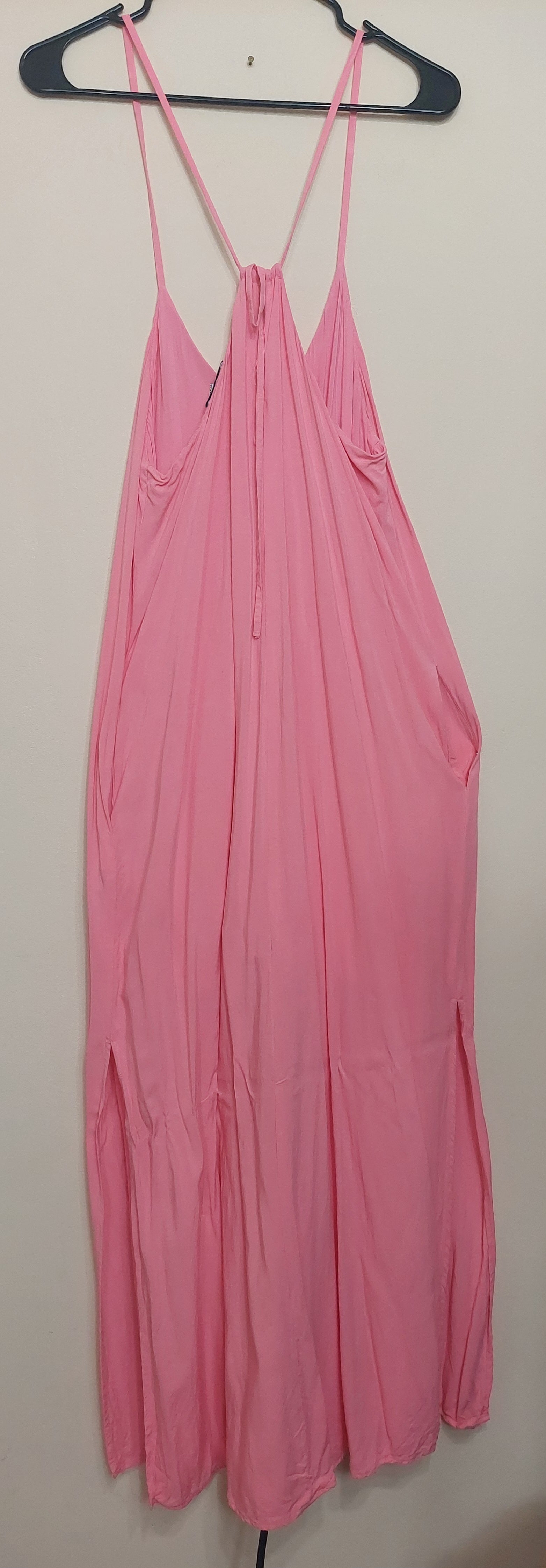 4 06 Gianni Bini Pink Maxi Dress Size M