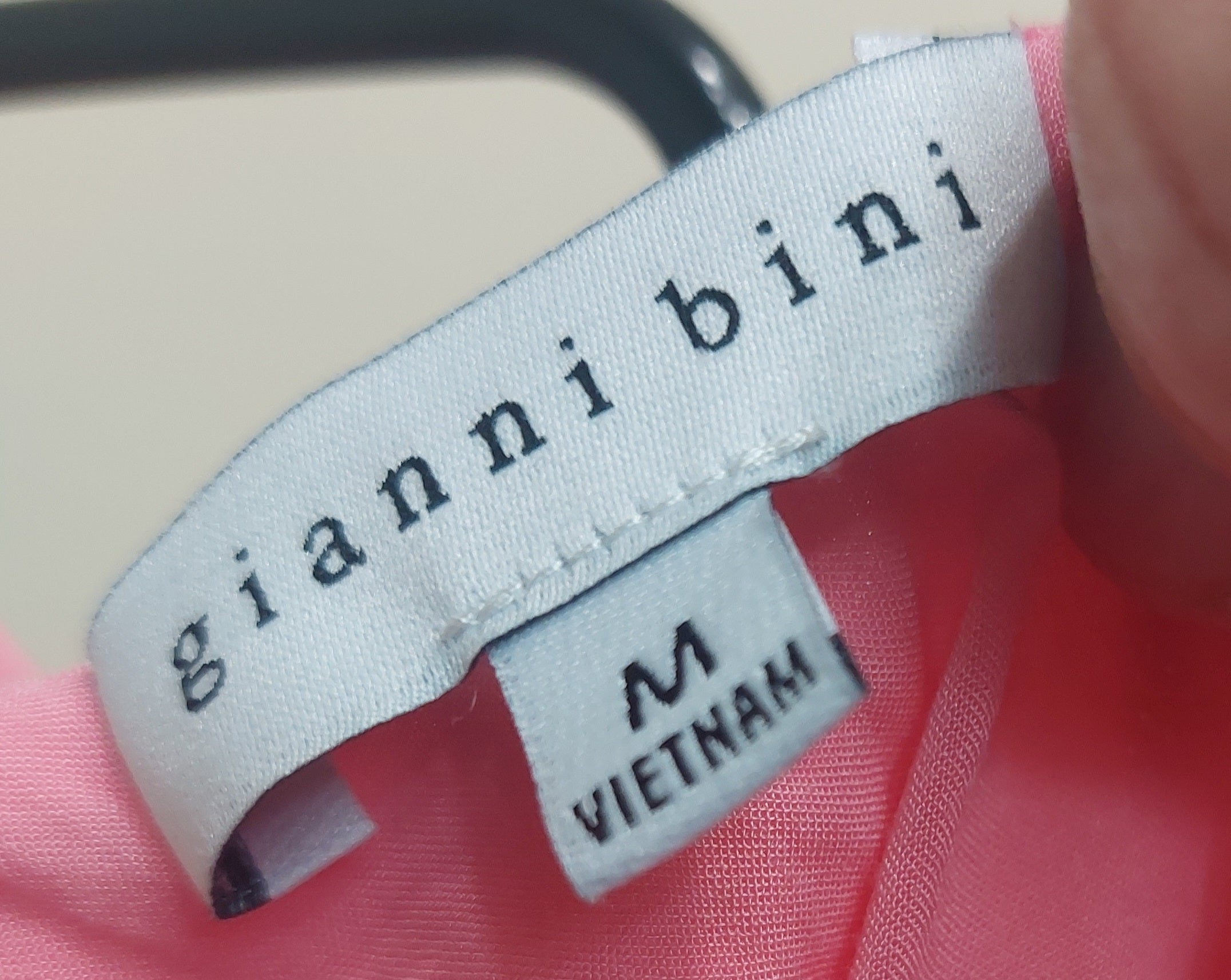 4 06 Gianni Bini Pink Maxi Dress Size M