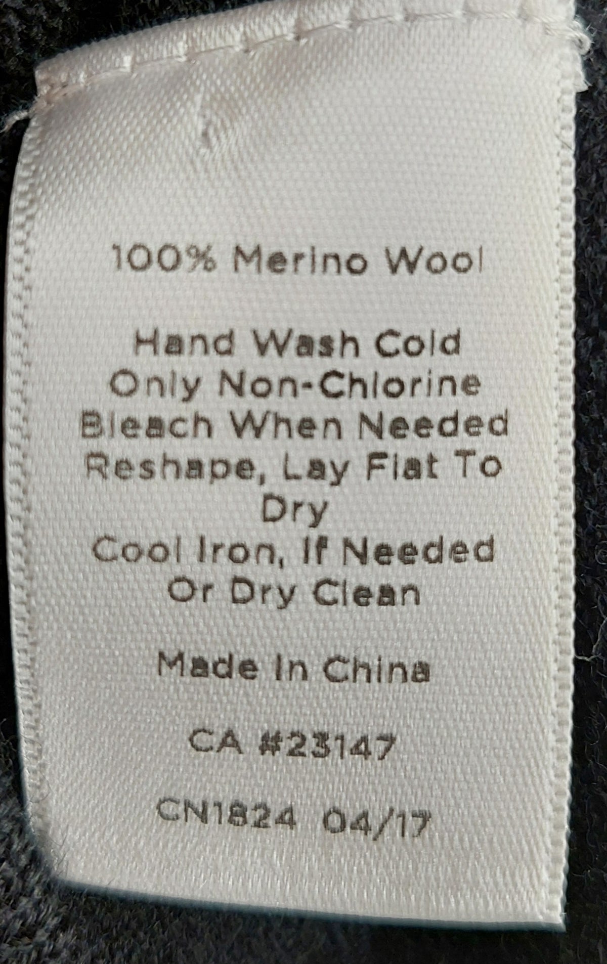 9-24 Talbot Petite Medium Black 100% Merino Wool Sweater Button Cuff Long Sleeve