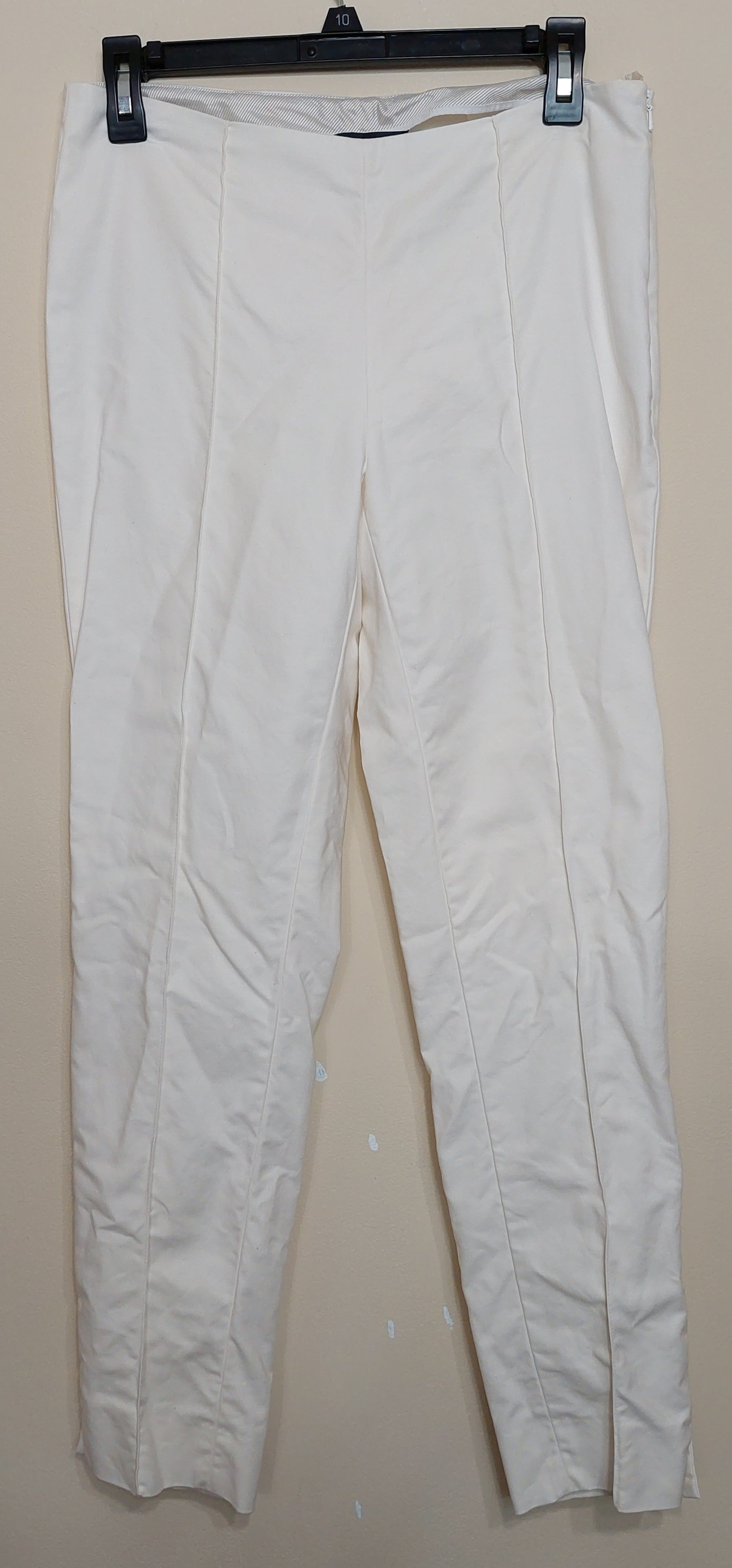 6 27 Brooks Brothers Natalie Fit White Dress Pants Size 4