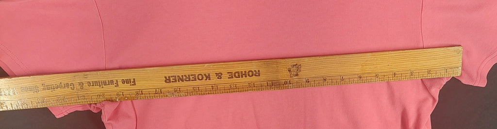 9-02 Talbots Size M Pink Pima Cotton Short Sleeve Crew Neck Tee Shirt