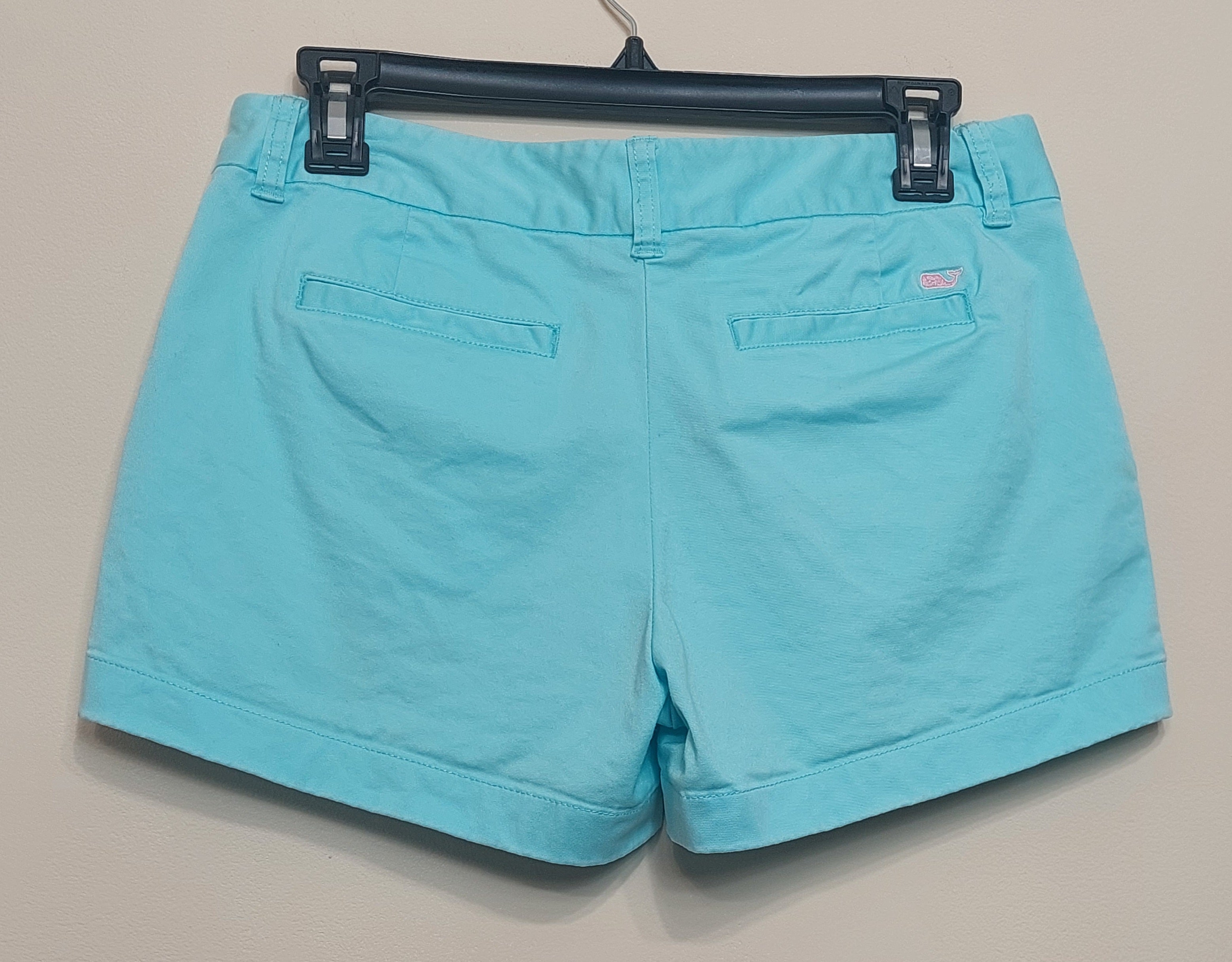 4 13 Vineyard Vines Size 4 Chino Shorts Aqua