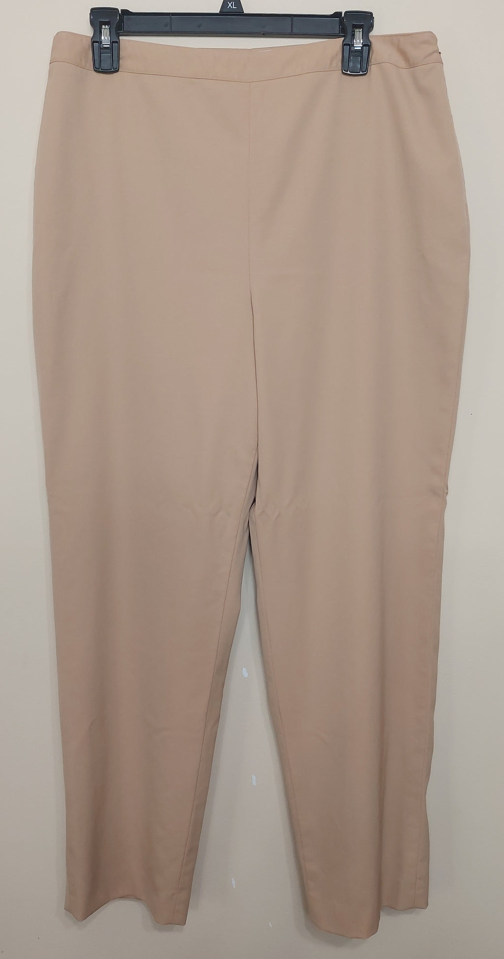7 30 Talbots 14 Tan Wool Stretch Straight Leg Pants