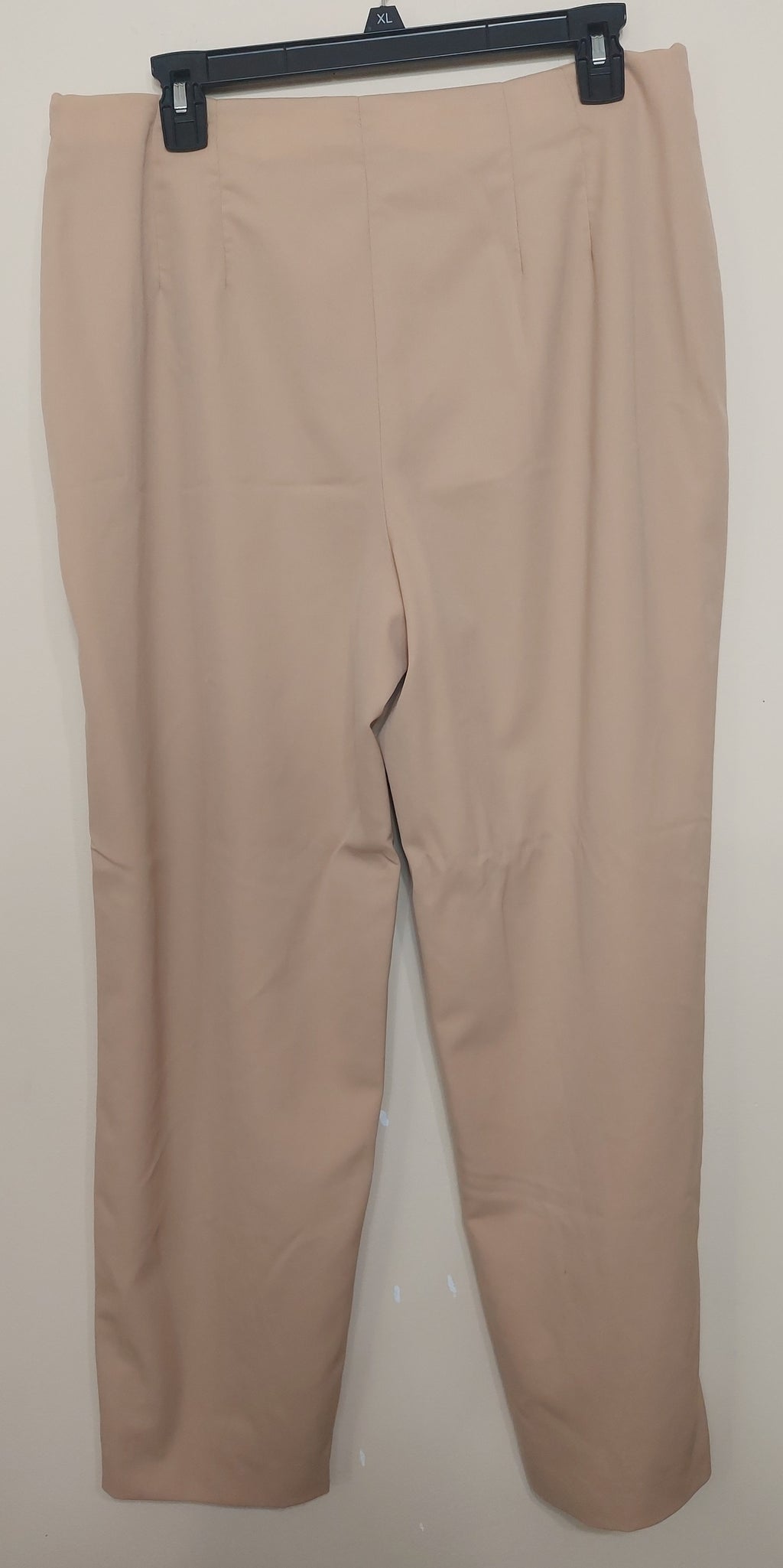 7 30 Talbots 14 Tan Wool Stretch Straight Leg Pants