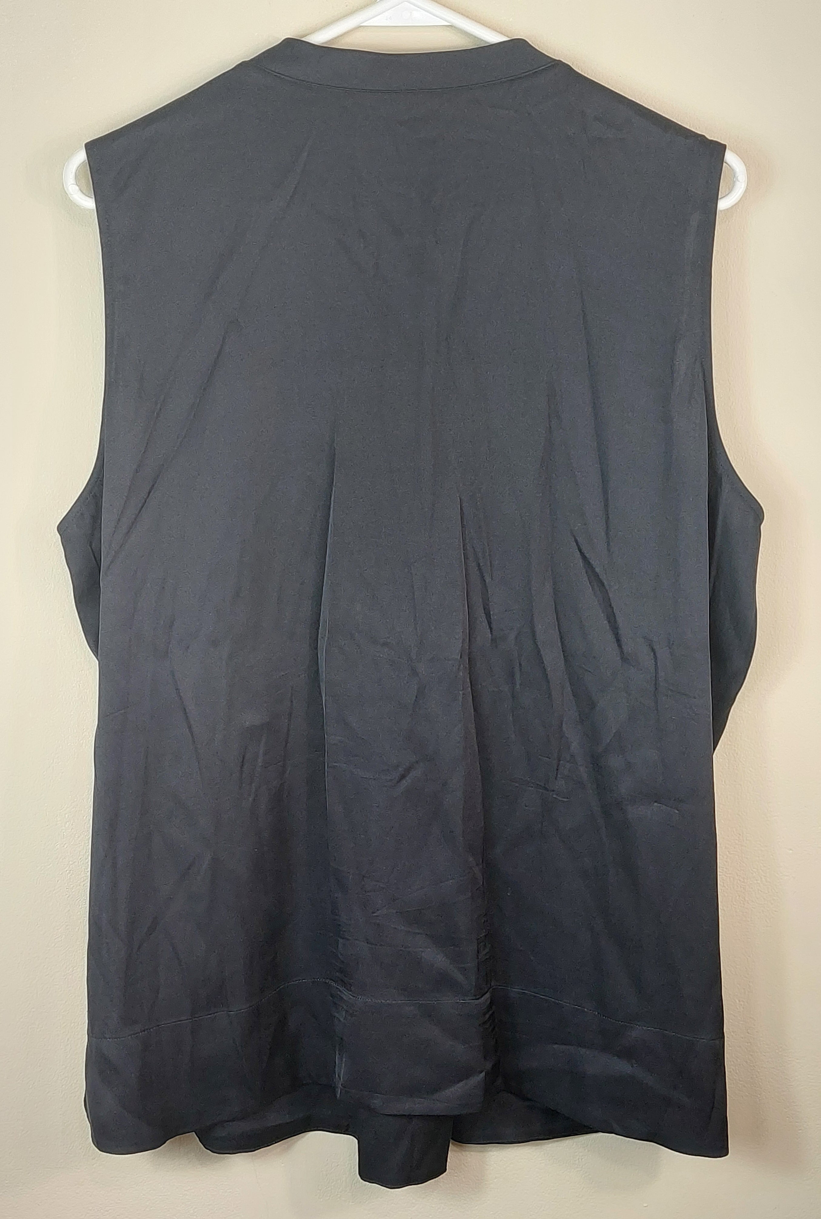 2 15 Talbots Sleeveless Top Black Size 18w