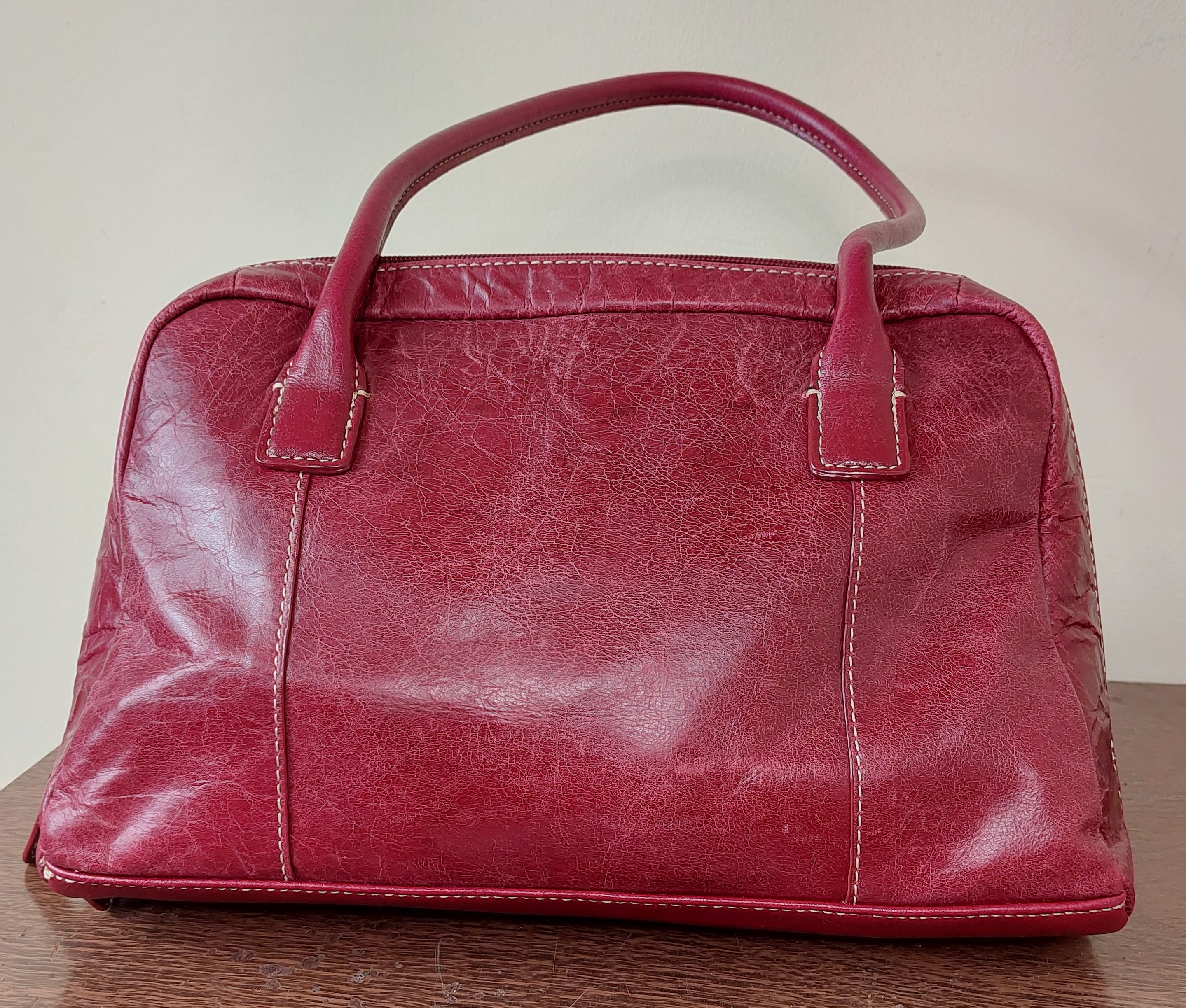 1 49 Giani Bernini Ox Blood Leather Purse