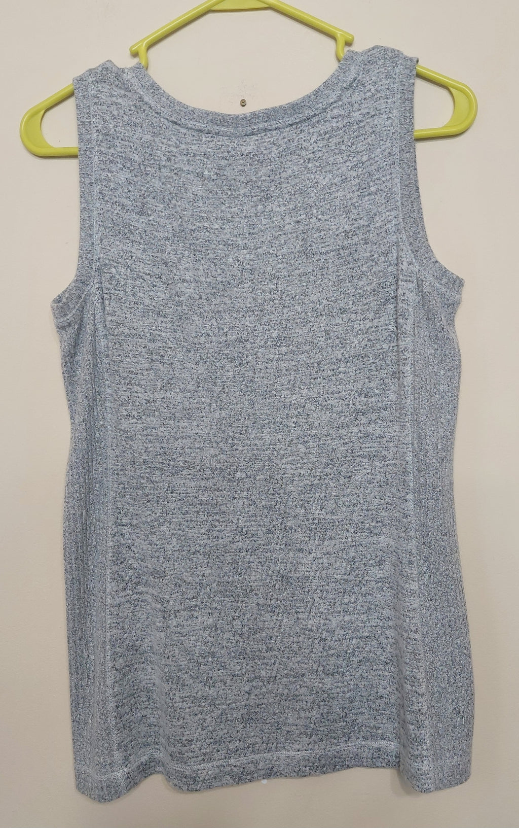 8 04 Chico's Size 0 Zenergy Gray Space Dye Sleeveless Tank Top Women's US 4/6
