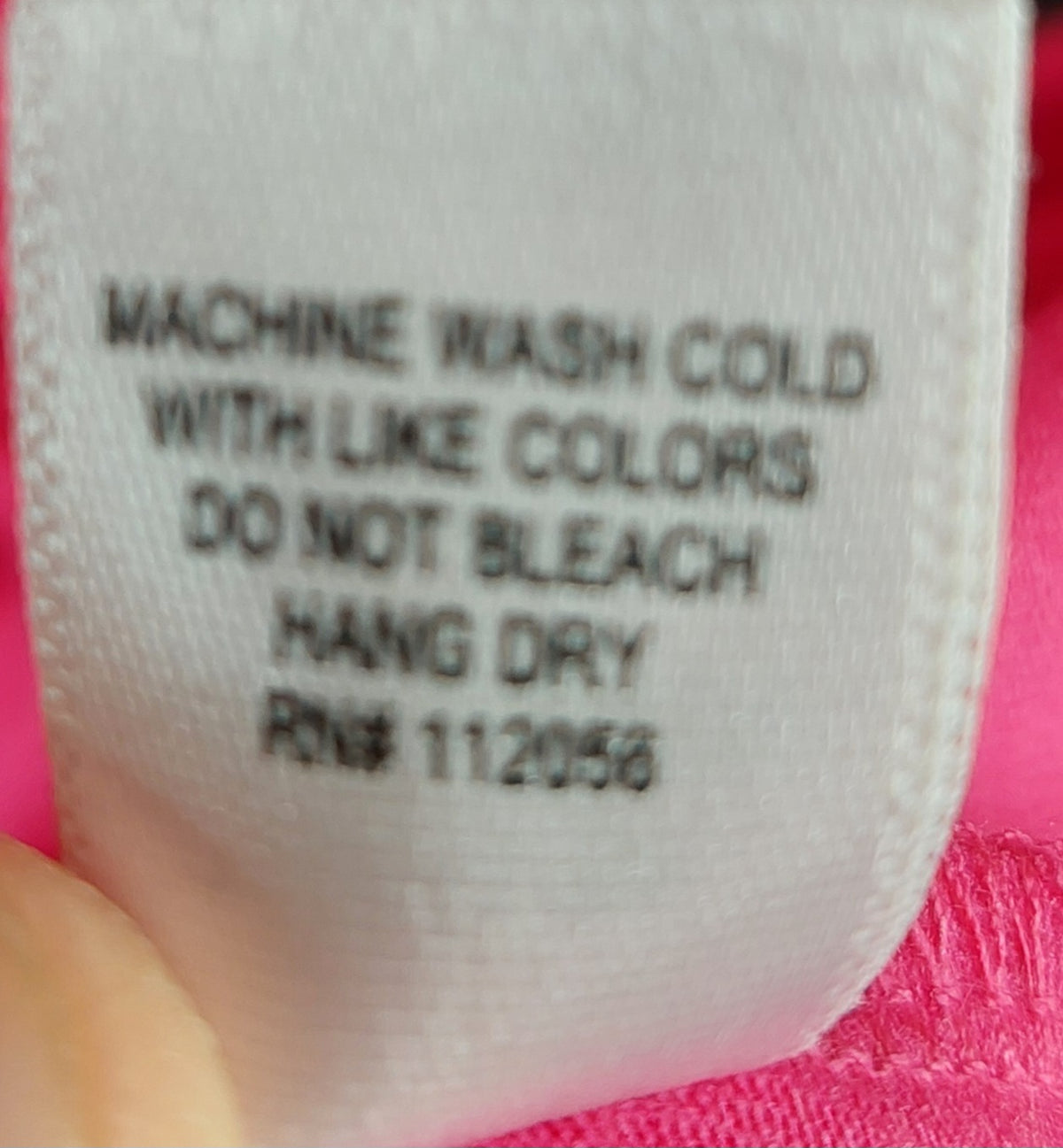 8-62 Zenana XL Pink Sleeveless Tank Top Racerback Scoop Neck Stretch Casual