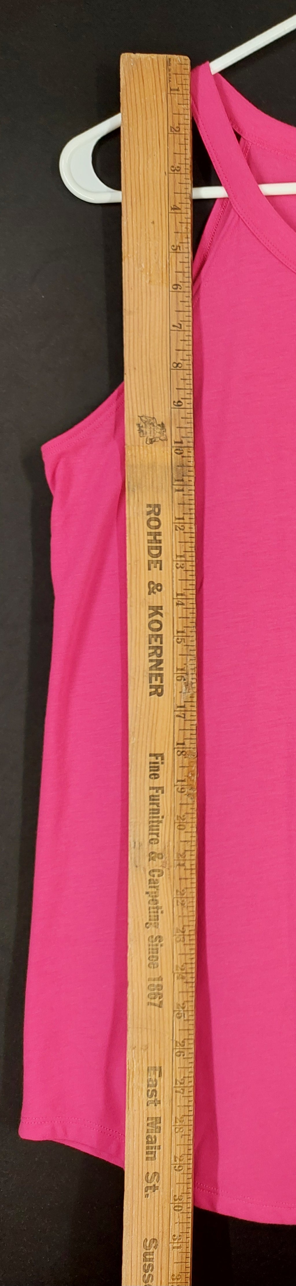 8-62 Zenana XL Pink Sleeveless Tank Top Racerback Scoop Neck Stretch Casual