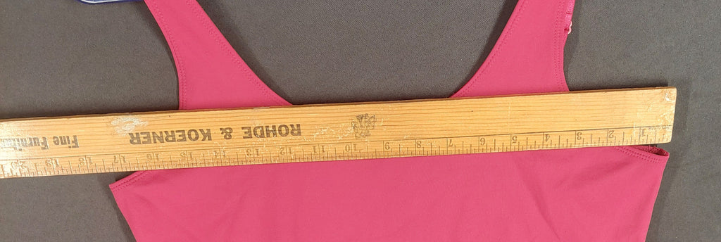 8-64 Chico’s Size S Pink Built-In Bra Adjustable Strap Tank Top Stretch