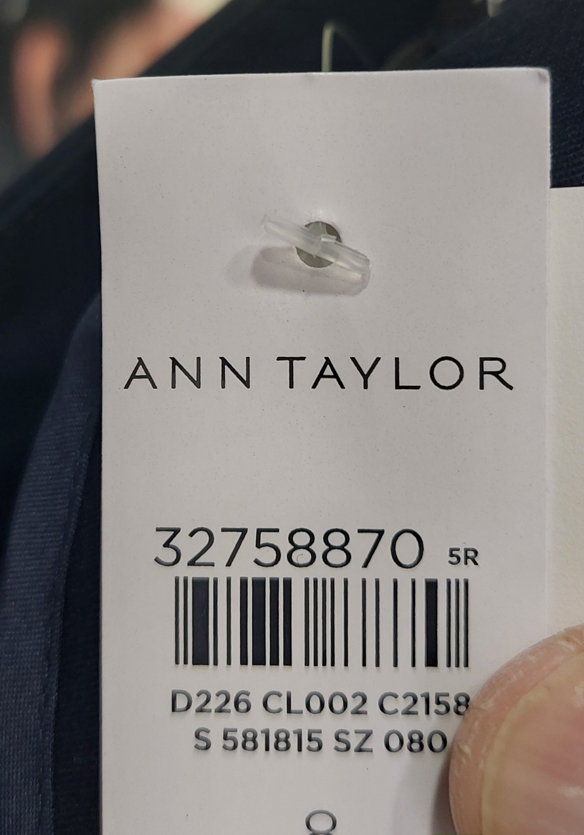 2 31 Pants by Ann Taylor (New) Navy Size 8